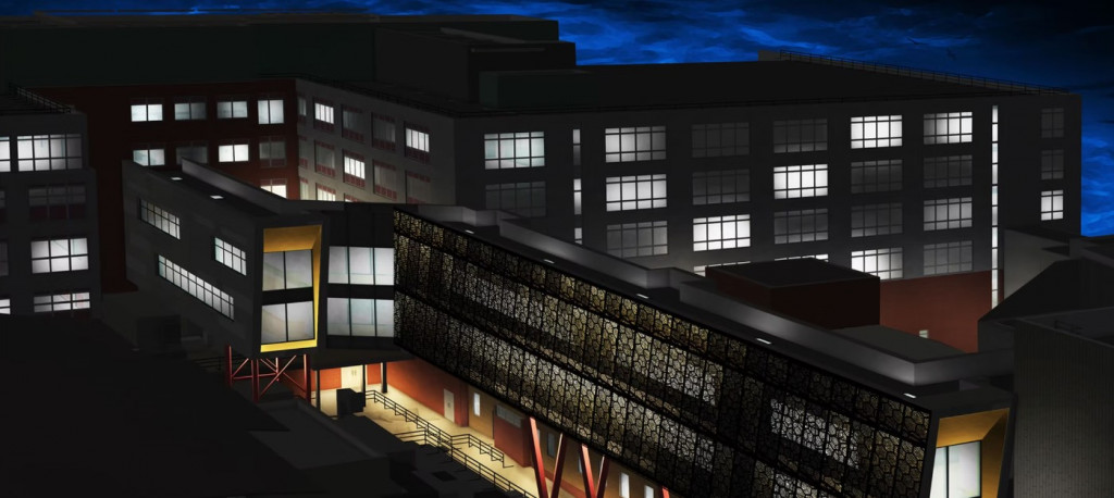 Case example of good lighting for large scale building.